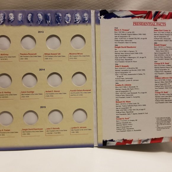 US Presidential Dollars 2007 onwards holder - Picture 5 of 6